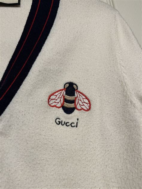 gucci bee sweater fake|gucci sweater now.